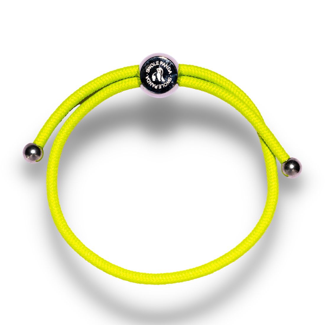 Swole Panda Lime Green Rope Bracelet – Recycled Ocean Plastic Jewelry