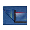 Swole Panda Navy Fine Stripe Bamboo Scarf – Sustainable & Breathable