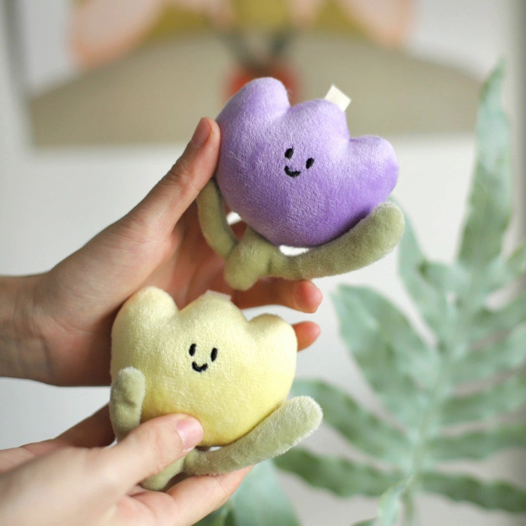 LuLuFun Studio | Plush Tulip Flower Bag Charm - Kawaii Keychain