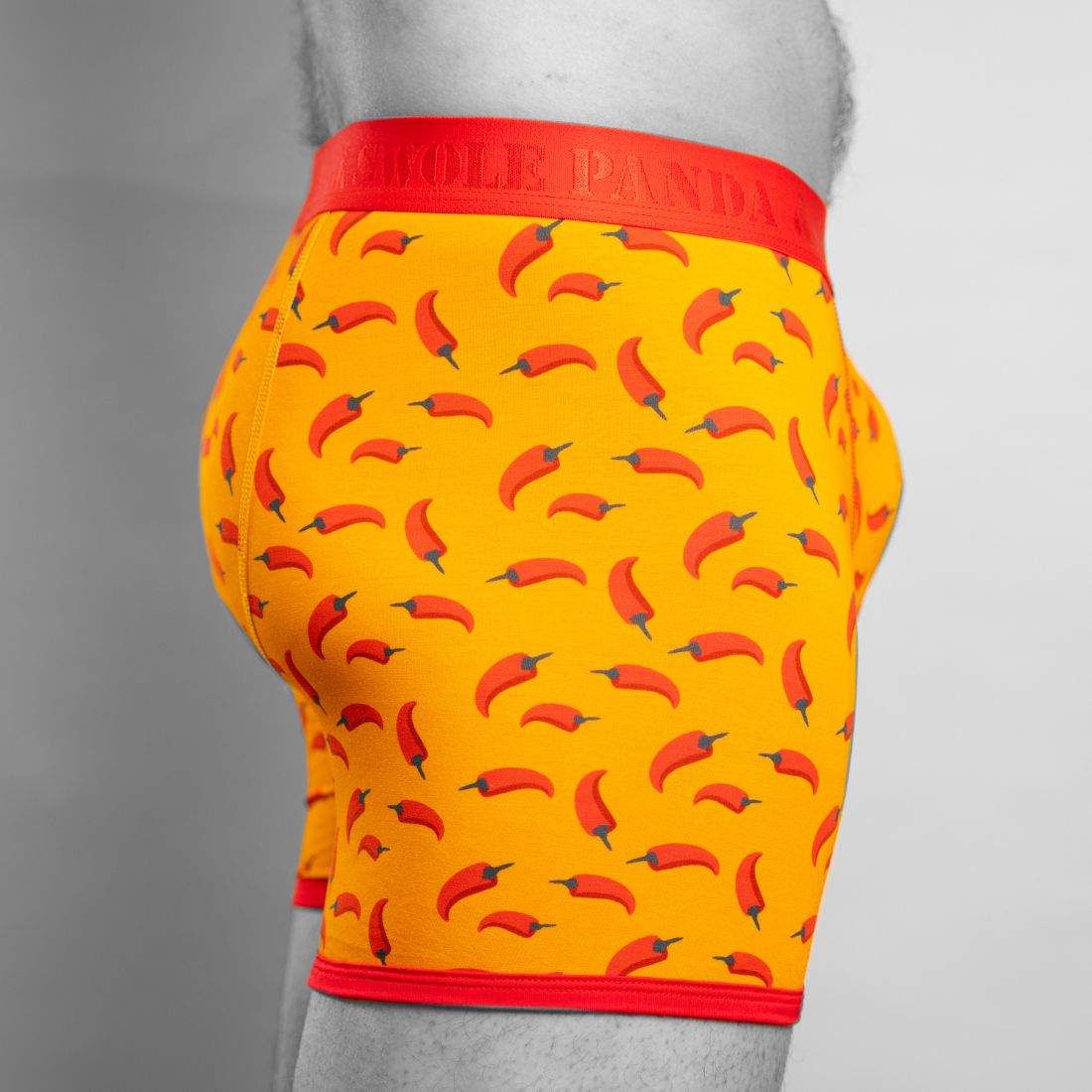 Swole Panda Chillies Bamboo Boxers – Breathable Anti-Chafe Underwear