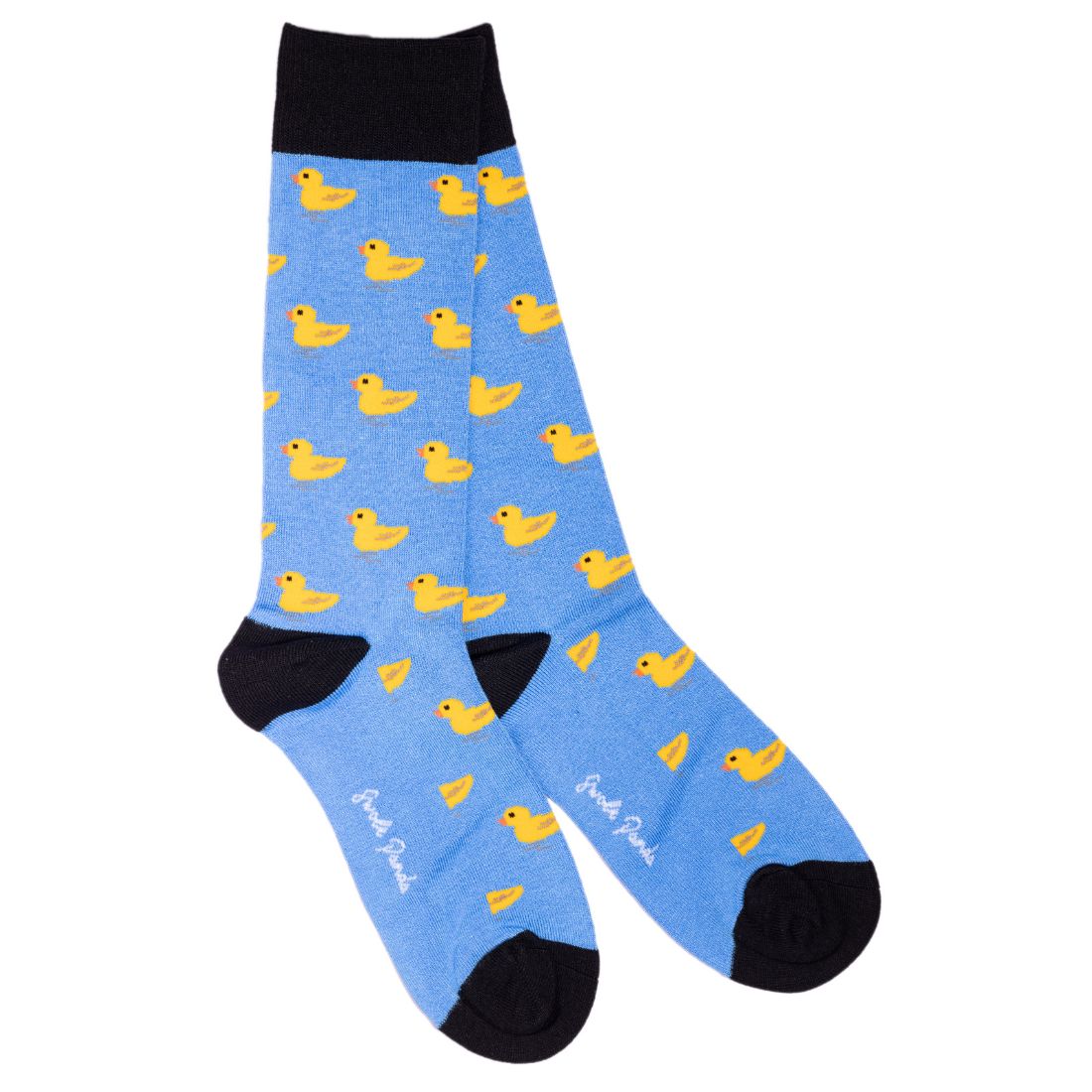 Swole Panda Bamboo Socks – Luxury Duck & Penguin 4-Pair Gift Bundle