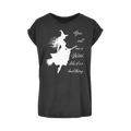 Kate's Clothing Call Me a Witch Cotton Extended Shoulder T-Shirt