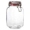 Orsina Luca Square 1500ml Deli Jar – Airtight Glass Food Storage