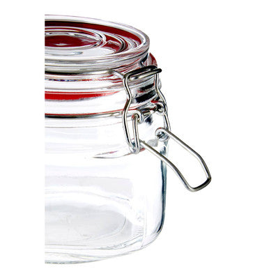 Orsina Luca Square 500ml Deli Jar – Airtight Glass Pantry Storage