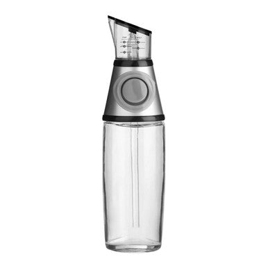 Orsina Ellis Oil and Vinegar Dispenser with Measuring Cup & Push Button