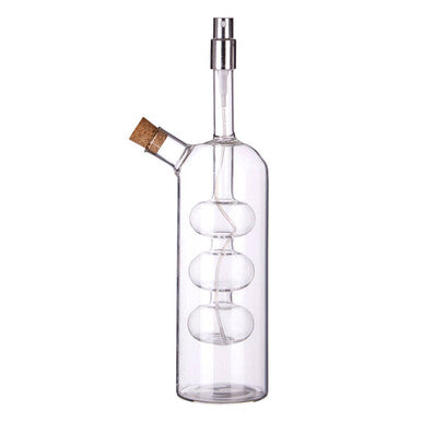 Orsina Montela Oil and Vinegar Pourer with Spray – Dual Glass Dispenser