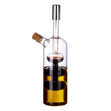 Orsina Montela Oil and Vinegar Pourer with Spray – Dual Glass Dispenser
