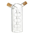Orsina Montela Dual Chamber Glass Oil and Vinegar Pourer Bottle