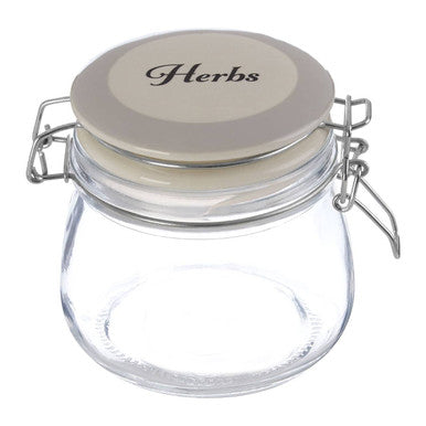 Orsina Diego Herbs Glass Storage Jar 500ml – Airtight Spice Container