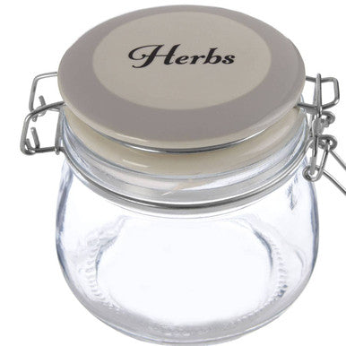Orsina Diego Herbs Glass Storage Jar 500ml – Airtight Spice Container
