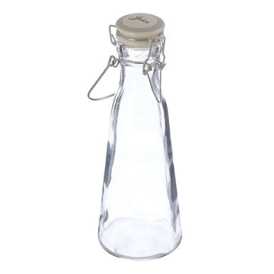 Orsina Diego Glass Juice Bottle – 1000ml Clear Clip-Top Beverage Carafe