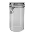 Orsina Gozo Airtight Glass Jar with Silver Clip Lid - 1100 ml