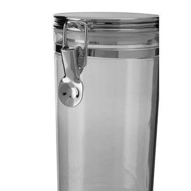 Orsina Gozo Airtight Glass Jar with Silver Clip Lid - 1100 ml