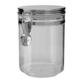 Orsina Gozo 800ml Glass Food Storage Jar with Silver Airtight Lid