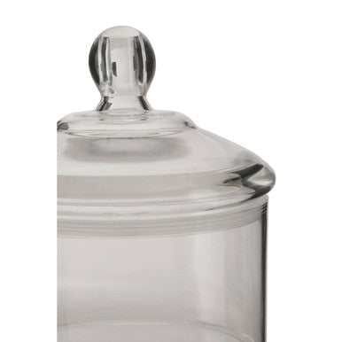 Orsina Gozo Round Airtight Food Storage Jar - Transparent - 800ml