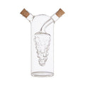 Orsina Montela Oil and Vinegar Glass Bottle – Dual Chamber Dispenser
