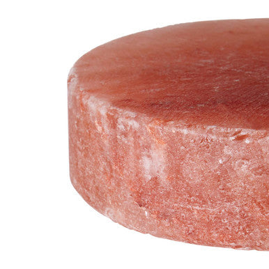 Orsina Himalayan Pink Salt Tile – Round Searing Block and Serving Platter
