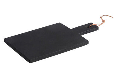 Orsina Preto Small Slate Paddle Chopping and Serving Board