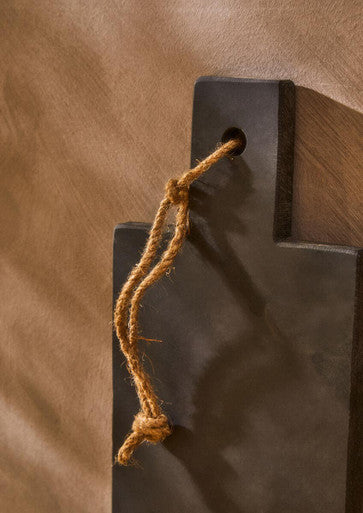 Orsina Preto Small Slate Paddle Chopping and Serving Board