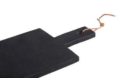 Orsina Preto Small Slate Paddle Chopping and Serving Board