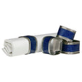 Orsina Sapphire Glitter Napkin Rings – Nickel-Plated Metal, Set of 4