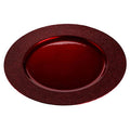 Orsina Paxton Red Charger Plate – Pebble Effect Polypropylene Tableware
