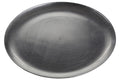 Orsina Paxton Silver Coupe Charger Plate – Modern Smooth Table Decor