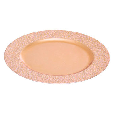 Orsina Pebble Effect Charger Plate – Durable Polypropylene Tableware
