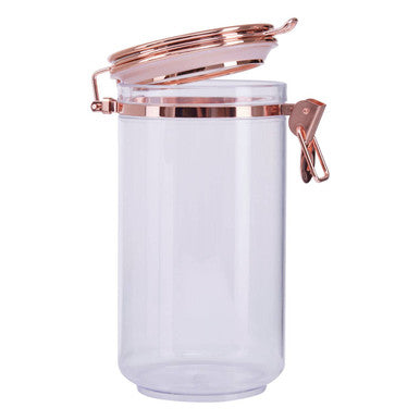 Orsina Gozo 1100ml Glass Storage Jar with Airtight Copper Lid