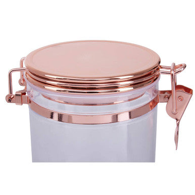 Orsina Gozo 1100ml Glass Storage Jar with Airtight Copper Lid