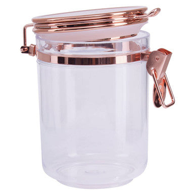 Orsina Gozo 800ml Glass Storage Jar with Airtight Copper Lid