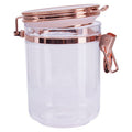 Orsina Gozo 800ml Glass Storage Jar with Airtight Copper Lid