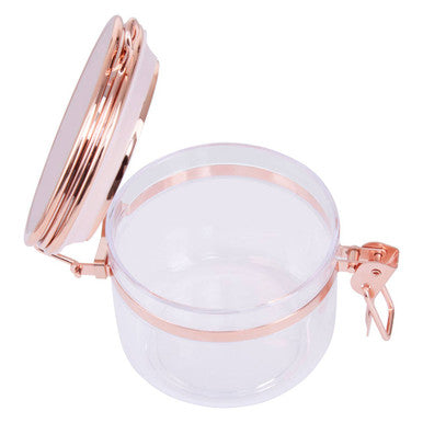 Orsina Gozo 450ml Glass Storage Jar with Airtight Copper Lid