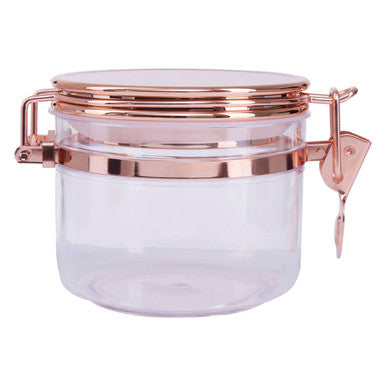 Orsina Gozo 450ml Glass Storage Jar with Airtight Copper Lid