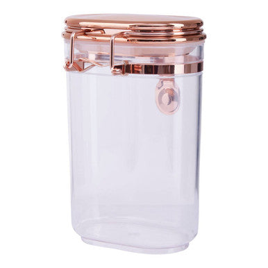 Orsina Gozo 600ml Airtight Storage Jar with Copper Clip-Top Lid