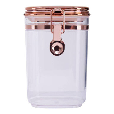 Orsina Gozo 600ml Airtight Storage Jar with Copper Clip-Top Lid