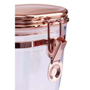 Orsina Gozo 600ml Airtight Storage Jar with Copper Clip-Top Lid