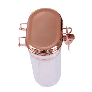 Orsina Gozo 600ml Airtight Storage Jar with Copper Clip-Top Lid