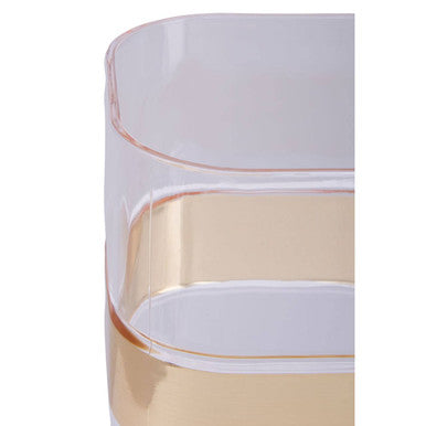 Orsina Gozo Square Airtight Storage Jar - 800ml Clear Plastic Canister
