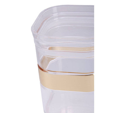 Orsina Gozo 1200ml Square Storage Jar – Airtight Plastic Food Canister