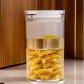 Orsina Gozo 1200ml Square Storage Jar – Airtight Plastic Food Canister