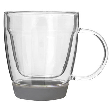 Orsina Amari Double Wall Glass Mug with Silicone Base - 220ml