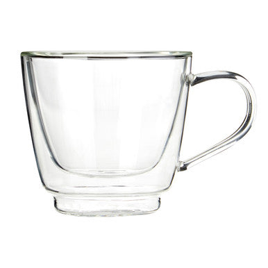 Orsina Amari Double Wall Glass Mug – 190ml Heat-Resistant Espresso Cup
