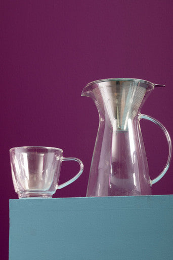 Orsina Amari Double Wall Glass Mug – 190ml Heat-Resistant Espresso Cup