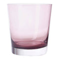 Orsina Darcy Smoked Glass Tumbler – 300ml Pink Tinted Mixer Glass