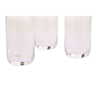 Orsina Highball Glasses – Set of 4 Clear Crystalline Drinkware
