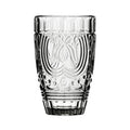 Orsina Imperial Highball Glass – 400ml Smoked Embossed Drinkware