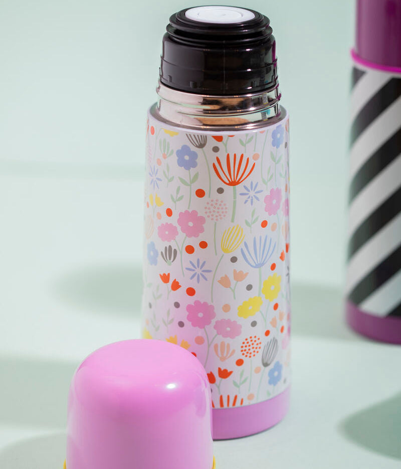 Orsina Mimo Casey Vacuum Flask – 350ml Leakproof Insulated Bottle, Pink