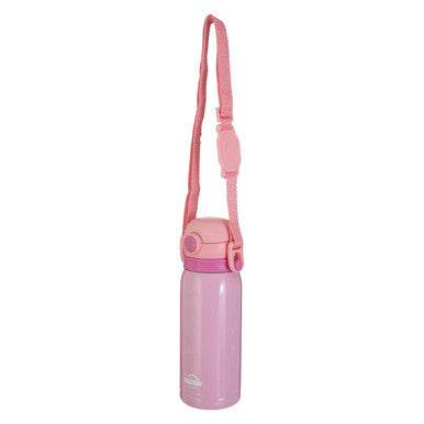 Orsina Mimo Kids Water Bottle – Pink Insulated Bottle with Straw