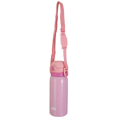 Orsina Mimo Kids Water Bottle – Pink Insulated Bottle with Straw